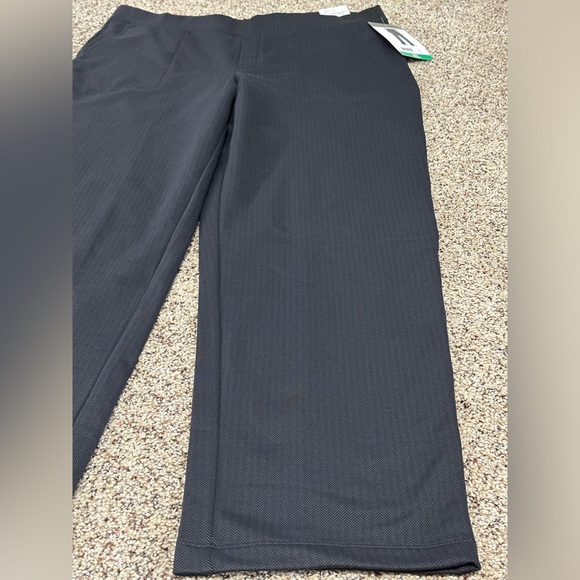 🖤Mondetta Fleece-Lined Straight Leg Pants Black Herringbone with side Pockets🖤 - Picture 4 of 16